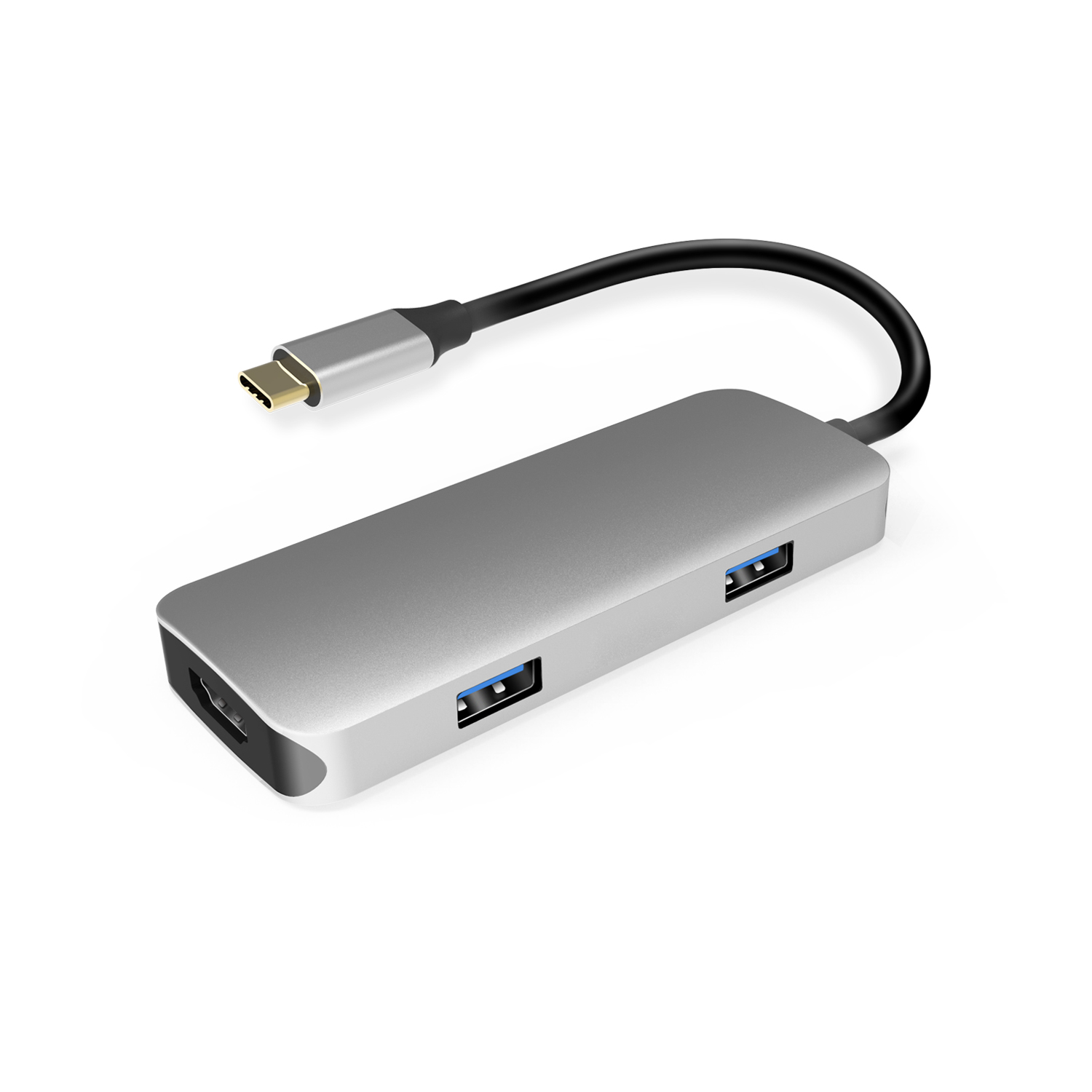 UC0402 USB-C HUB (1 x USB C / 2 x USB 3.0 / 1 x HDMI / SD/TF Card Reader)